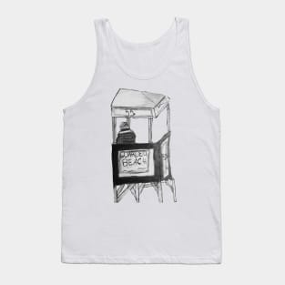 Black and white lifeguard stand Tank Top